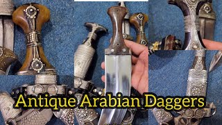 The Art of Ancient Arabian Daggers Detailed Scabbard Designs one of the Dagger is New [upl. by Dunstan]