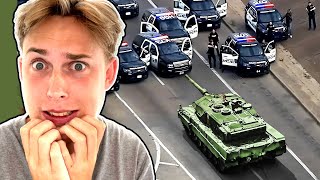 Politiet VS TANK [upl. by Aseena]