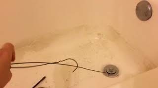 How to Unclog a Bathtub and Shower Drain [upl. by Previdi924]