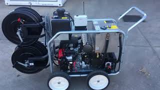 WIRELESS REMOTE CONTROLLED HONDA GX690 JETWAVE Pressure Washer [upl. by Annaear]