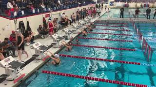 100 Back — 2024 Girls Sectionals [upl. by Hibben]