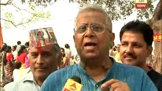 BJP candiadate Tathagata Roy participates poet conference at Maidan during Holi [upl. by Layol]