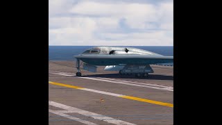 Greatest Pilot Ever B2 Spirit of Washington Performs Flight from US Aircraft Carrier [upl. by Uela953]