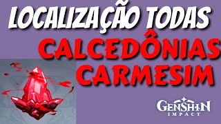 Localização de Todas as CALCEDÔNIAS CARMESIM [upl. by Eissolf978]