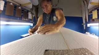 This is How Ben Aipa Shapes a Surfboard [upl. by Mosera]