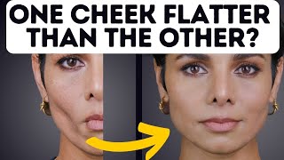 You Can Fix ASYMMETRICAL CHEEKS Naturally by Making these 3 Changes [upl. by Ettennod865]