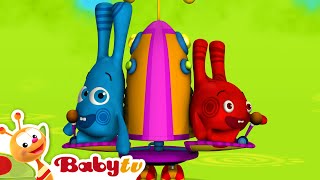 Learning to Drive a New Toy Car 🚗  Popiz Adventures with Friends BabyTV [upl. by Anim]