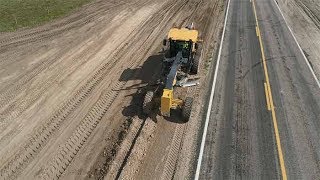 Sporer Land Development runs without limits with a John Deere SmartGrade™ Motor Grader [upl. by Adnarrim]