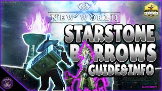 New World Starstone Barrows M1 SILVER  Lifetaker  Bow PoV Oct 11 2023 [upl. by Ahilam729]