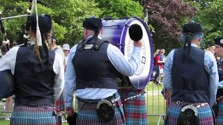 Burntisland and District Pipe Band  European Championships 2023 [upl. by Tiffanle]