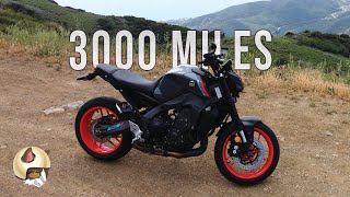 2021 Yamaha MT 09 Long Term Review  Good and Bad at 3000 Miles [upl. by Ytirahc]