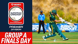 🔴 Dream11 ECC Premier 2024  Group A Finals Day  5 Oct 2024  Live European Cricket [upl. by Zsa]