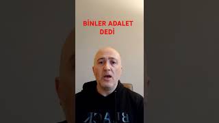 BİNLER ADALET DEDİ adalet yargı khk aihm haber insanhakları demokrasi [upl. by Mcleroy747]