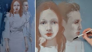 How to Make an Underdrawing for a Painting [upl. by Ailicec]