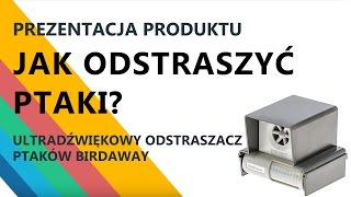 Odstraszanie ptaków Ultradźwiękowy odstraszacz ptaków Birdaway Ochrona przed ptakami [upl. by Tripp186]