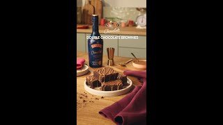 Baileys Double Chocolate Brownies​ ​ DoubleChocBrownies Baking PartyIdeas BaileysBrownies​ [upl. by Alyda]