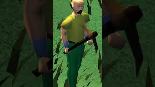 Mining on OSRS shorts [upl. by Dacey]