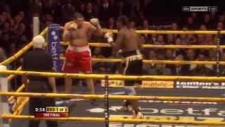 Audley Harrison Vs Derric Rossy [upl. by Luzader]