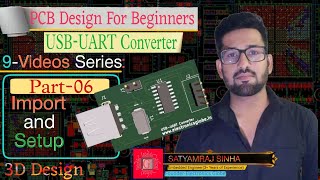 An Intro to KiCad 7  Part 6 How to Add 3DModel of Components in KiCad pcb pcbuild electronics [upl. by Bathilda]