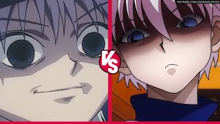 HxH 1999 vs 2011  Killua intimida a Sadaso [upl. by Enyallij]