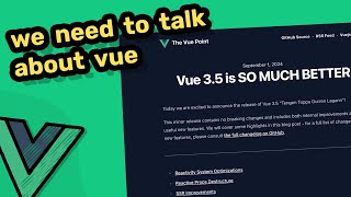 Whats New In Vue 35 [upl. by Ariaek]