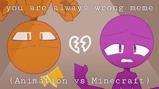 EP 30 SPOILERS you are always wrong meme  ft AvM Purple amp King Orange fanmade [upl. by Wystand]