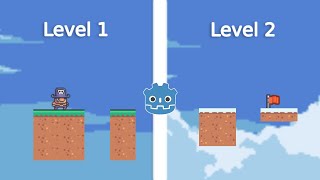 The EASIEST way to make levels Godot 4 platformer game tutorial ep5 [upl. by Stephie]