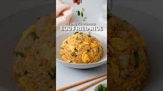 10 min Egg Fried Rice 🍚easyrecipe [upl. by Carew]