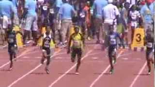 2013 Jr Olympics 100M Finals  Jojo Smiley  super close finish [upl. by Ethbin]