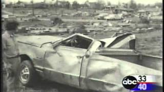 Guin Alabama 1974 Tornado Jacob Lenhoff Tours America [upl. by Aicak]