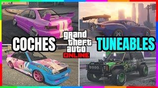 Top 7 Mejores COCHES que DEBES TUNEAR en GTA 5 Online Autos Más Tuneables GTA V [upl. by Oram410]