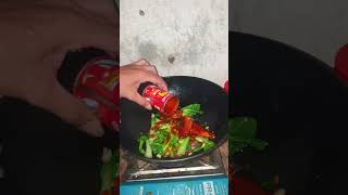 Cook canned fish vegetables food cooking phnompenhfood shortvideo streetfood [upl. by Tdnaltroc]