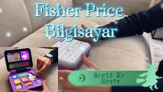 Fisher Price LAPTOP Tanıtımı  Fisher Price BİLGİSAYAR Tanıtımı  İlk Bilgisayarım Fisher Price [upl. by Hauge613]