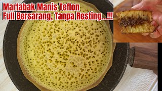 100 Berhasil‼️Resep Martabak Manis Teflon Termudah Tanpa Didiamkan Full Bersarang dan Anti Gagal [upl. by Yrahcaz]