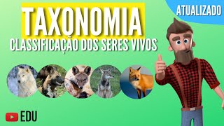 TAXONOMIA  COMO CLASSIFICAR OS SERES VIVOS  Animação [upl. by Wordoow730]