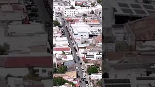 Puente 1  Fila de Telepeaje inicia con 7 vehículos en Calle Fuente para tomar Calle Hidalgo 300 PM [upl. by Raphael]