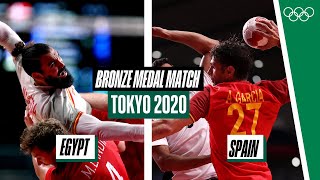 🇪🇬 🆚 🇪🇸 Mens handball bronze medal match  Tokyo 2020 🥉 [upl. by Nirraj]