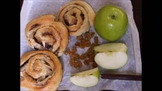 ROLLS DE CANELA MANZANAS Y PASAS [upl. by Ximenez]