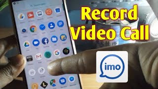 How to record IMO Video Call Trending Tech Zone [upl. by Legin639]