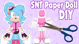 I turned my Sonic OC into a Paper Doll  and you can too [upl. by Jeane982]