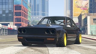 GTA 5  STUNT AVEC CETTE NOUVELLE VOITURE FULL CUSTOM [upl. by Notsa]