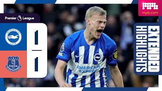 Extended PL Highlights Brighton 1 Everton 1 [upl. by Reppep]