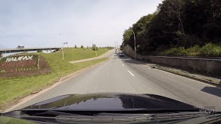 Highway 111  MacKay Bridge Halifax amp Dartmouth NS Time Lapse [upl. by Ardua241]