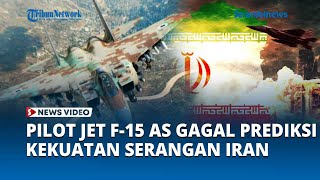 Pilot Jet F 15 AS Tak Menyangka Serangan Iran Sangat Besar ke Israel hingga Kehabisan Misil [upl. by Moon]