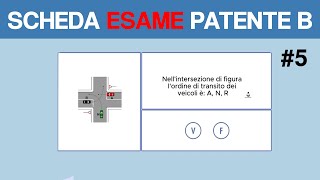 SCHEDA ESAME PATENTE B 2024 5 [upl. by Nmutua830]