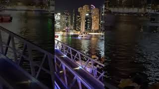 Night View l Marina Dhow Cruise [upl. by Shir]