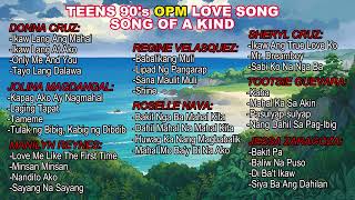 OPM BEST FEMALE TEENS LOVE SONGS OF 90s [upl. by Marvin461]