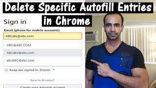 How to Delete Specific Autofill Entries in Chrome [upl. by Gnos716]