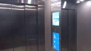 Melbourne Tullamarine Airport Terminal 3 Australia  Elevator Needing Identification [upl. by Ttennaej]