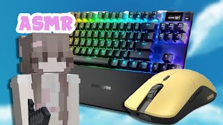 Thocky Keyboard  Mouse Sounds ASMR  Hypixel Bedwars [upl. by Osicnarf282]